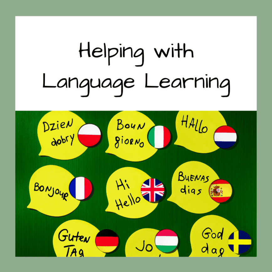 Learn A Language Lesson language-learning | The Outdoor Bilingual Learner